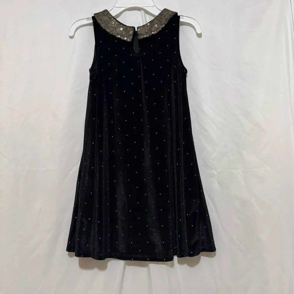 Girls black & gold Epic threads dress